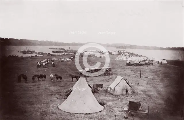 Belle Plain, Virginia, 1864. Creators: Tim O'Sullivan, James Gardner.