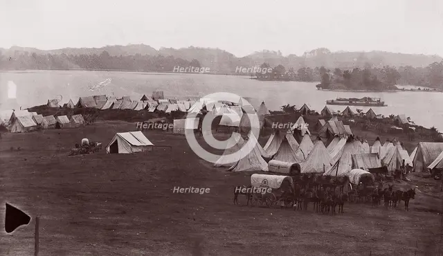 Belle Plain, Virginia, 1864. Creators: James Gardner, Tim O'Sullivan.
