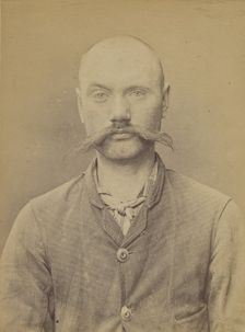 Bellet. Eléonore. Alexandre. 29 ans, né le 23/9/65 à Salouel (Somme). Teinturier. Anarchis..., 1894. Creator: Alphonse Bertillon