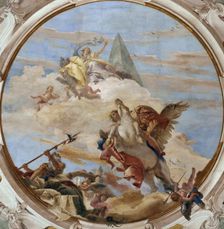 Bellerophon on Pegasus, ca 1746. Creator: Tiepolo, Giambattista (1696-1770)