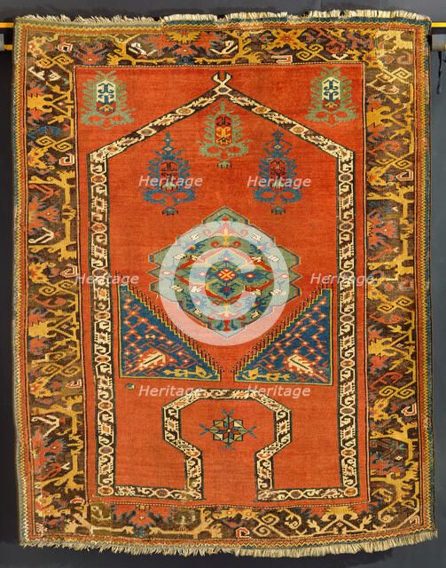 Bellini Carpet, Turkey, 16th-17th century. Creator: Unknown.