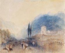 Bellinzona, 1842. Creator: JMW Turner