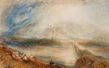 Bellinzona from the Road to Locarno, 1843. Creator: JMW Turner