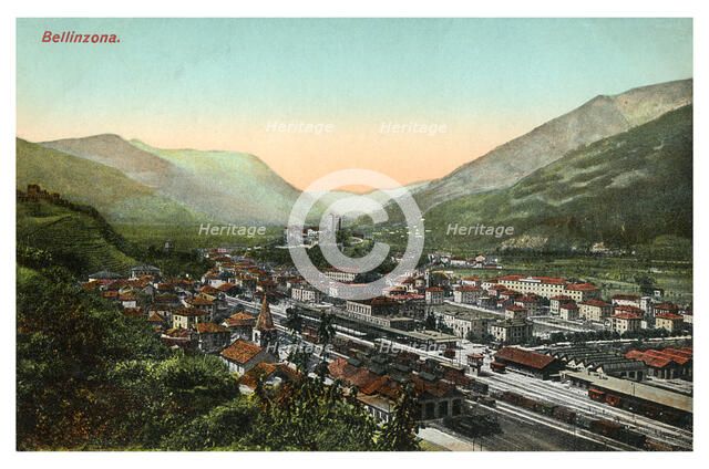 Bellinzona, Switzerland, early 20th century(?). Artist: Unknown