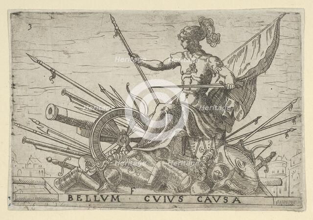 Bellum Cuius Causa (The Cause of War), 16th century., 16th century. Creator: Anon.