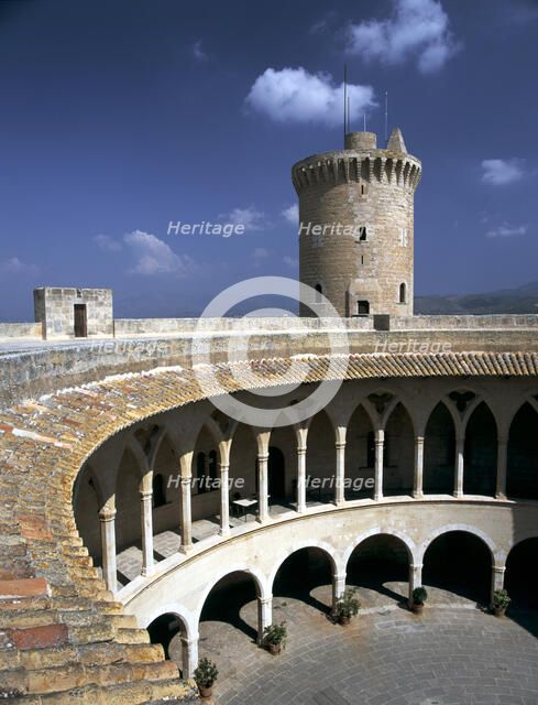 Bellver Castle, Palma, Majorca, Spain