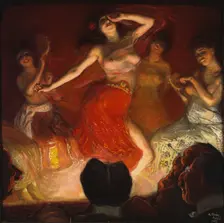Belly Dancer, 1903. Creator: Antti Faven