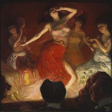 Belly Dancer, 1903. Creator: Antti Faven