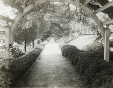 "Belmont," Gari Melchers house, 224 Washington Street, Fredericksburg, Virginia, c1927 - 1929. Creator: Frances Benjamin Johnston