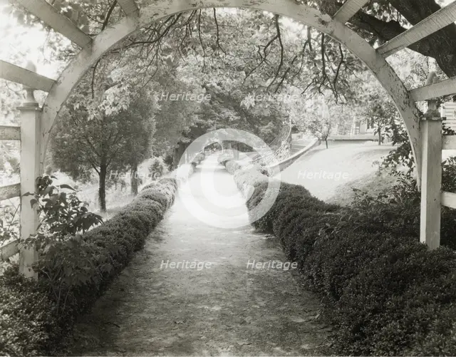 "Belmont," Gari Melchers house, 224 Washington Street, Fredericksburg, Virginia, c1927 - 1929. Creator: Frances Benjamin Johnston.