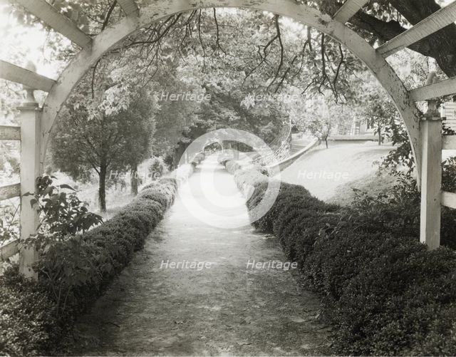 "Belmont," Gari Melchers house, 224 Washington Street, Fredericksburg, Virginia, c1927 - 1929. Creator: Frances Benjamin Johnston.
