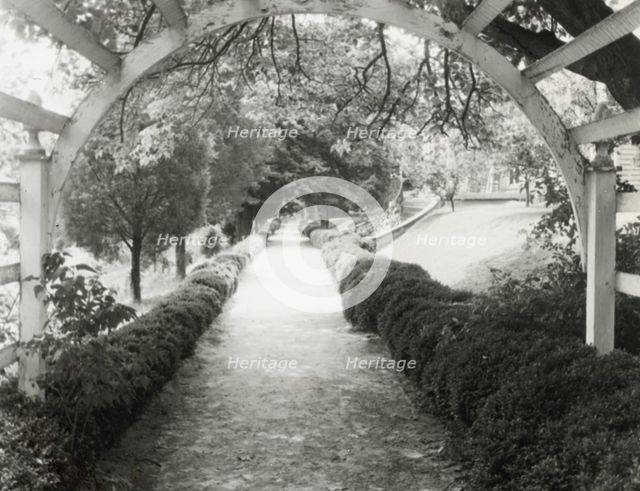 "Belmont," Gari Melchers house, 224 Washington Street, Fredericksburg, Virginia, c1927 - 1929. Creator: Frances Benjamin Johnston.
