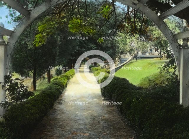 "Belmont," Gari Melchers house, 224 Washington Street, Fredericksburg, Virginia, 1927. Creator: Frances Benjamin Johnston.