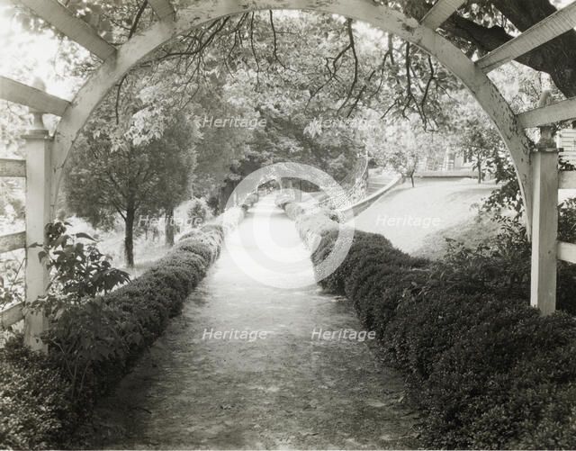 "Belmont," Gari Melchers house, 224 Washington Street, Fredericksburg, Virginia, c1927 - 1929. Creator: Frances Benjamin Johnston.