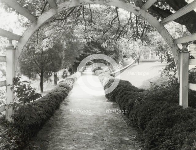 "Belmont," Gari Melchers house, 224 Washington Street, Fredericksburg, Virginia, c1927 - 1929. Creator: Frances Benjamin Johnston.