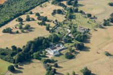 Belmont, house, stable courtyard and walled garden, Throwley, Kent, 2016. Creator: Damian Grady