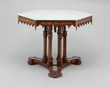 Belmead Center table, c. 1846. Creator: Alexander Roux