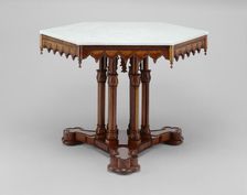 Belmead Center table, c. 1846. Creator: Alexander Roux