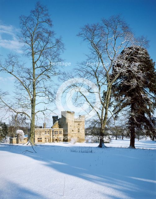 Belsay Castle, Northumberland, c2000-c2017. Artist: Unknown.