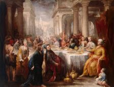Belshazzar's Feast, 1705. Creator: Andrea Celesti