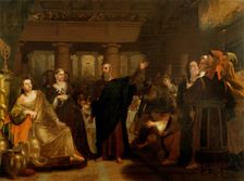 Belshazzar's Feast, between 1817 and 1843. Creator: Washington Allston