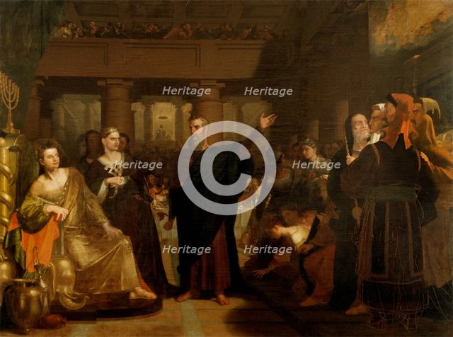 Belshazzar's Feast, between 1817 and 1843. Creator: Washington Allston.