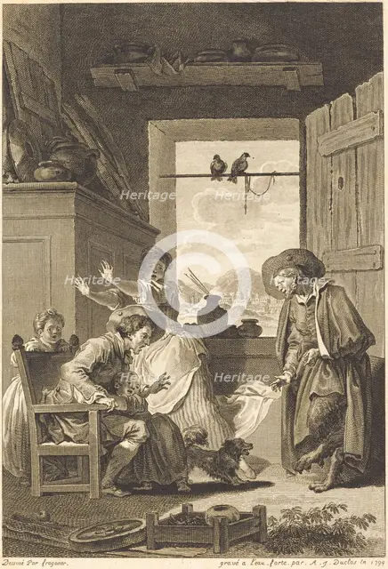 Belphegor, 1794. Creator: Charles Emmanuel Patas.