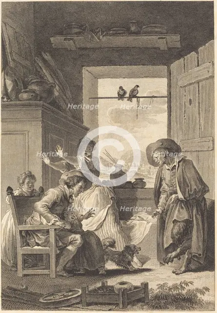 Belphegor, 1794. Creator: Charles Emmanuel Patas.