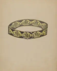 Belt, 1935/1942. Creator: Nancy Crimi