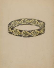 Belt, 1935/1942. Creator: Nancy Crimi
