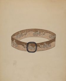 Belt, 1935/1942. Creator: Nancy Crimi