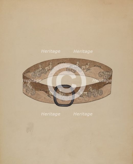 Belt, 1935/1942. Creator: Nancy Crimi.