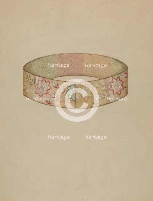 Belt, 1935/1942. Creators: Roberta Spicer, Nancy Crimi.
