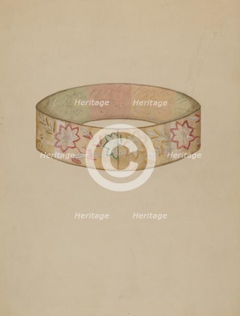 Belt, 1935/1942. Creators: Roberta Spicer, Nancy Crimi.