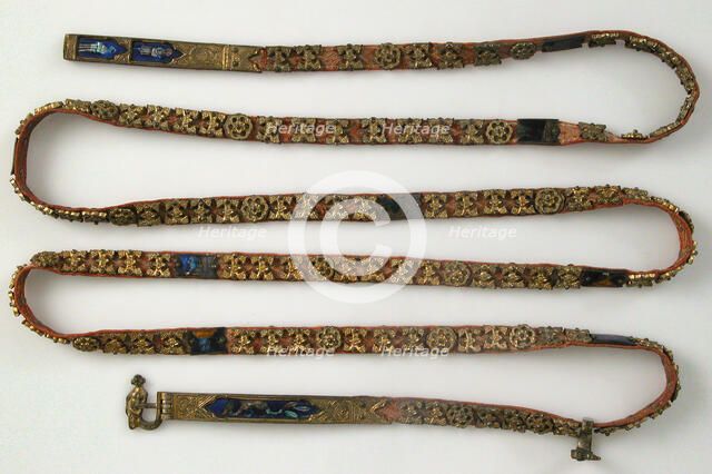 Belt with Profiles of Half-Length Figures, Italian, ca. 1350-1400. Creator: Unknown.
