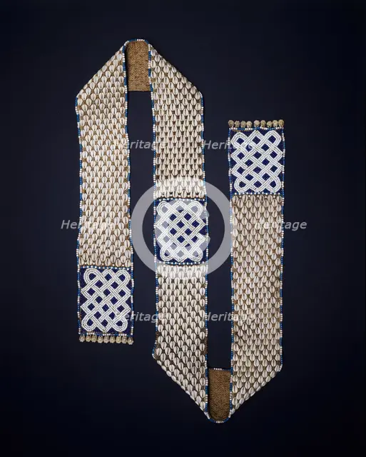 Belt (Yeemy Mambolmashet), Democratic Republic of the Congo, 19th century. Creator: Unknown.