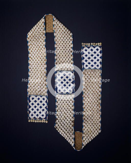 Belt (Yeemy Mambolmashet), Democratic Republic of the Congo, 19th century. Creator: Unknown.