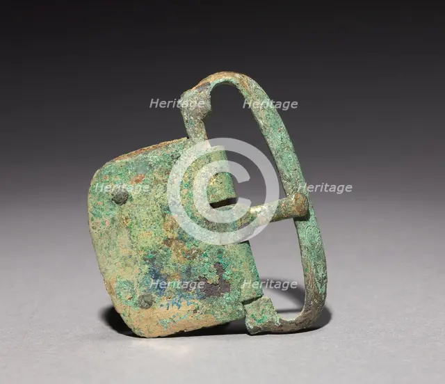 Belt Buckle, 1100s. Creator: Unknown.