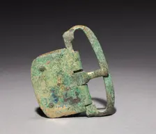Belt Buckle, 1100s. Creator: Unknown
