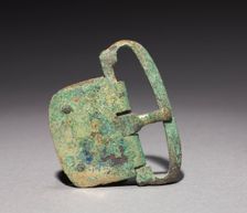Belt Buckle, 1100s. Creator: Unknown