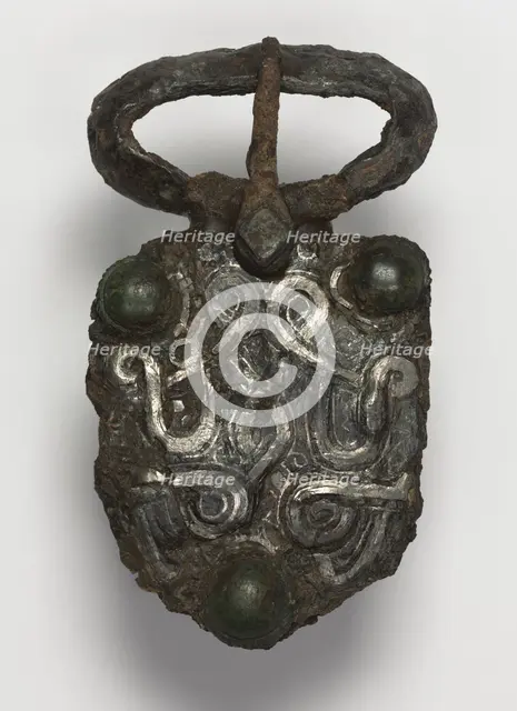 Belt Buckle and Tab, 600s. Creator: Unknown.