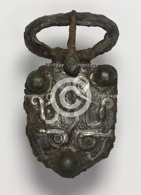Belt Buckle and Tab, 600s. Creator: Unknown.