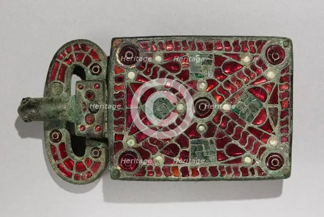 Belt Buckle, c. 525-560. Creator: Unknown.