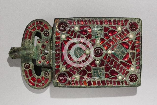 Belt Buckle, c. 525-560. Creator: Unknown.
