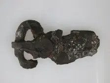 Belt Buckle Fragment, Frankish, 4th-7th century. Creator: Unknown