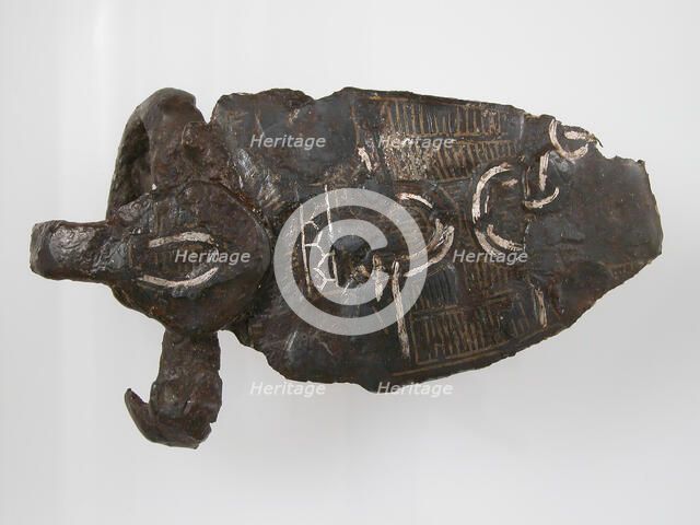 Belt Buckle Fragment, Frankish, 4th-7th century. Creator: Unknown.