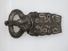 Belt Buckle, Frankish, 7th century. Creator: Unknown