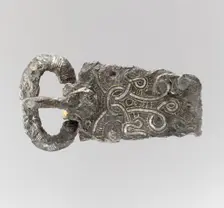 Belt Buckle, Frankish, 7th century. Creator: Unknown