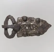 Belt Buckle, Frankish, 7th century. Creator: Unknown