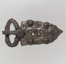 Belt Buckle, Frankish, 7th century. Creator: Unknown